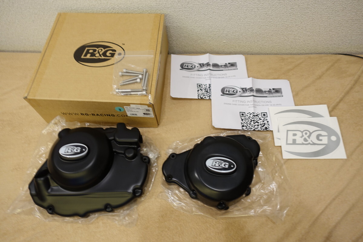 R&G CB125R (18-) エンジンケースカバー左右セット ガードスライダー 定価36,300円 RG-KEC0118BK 3拍卖