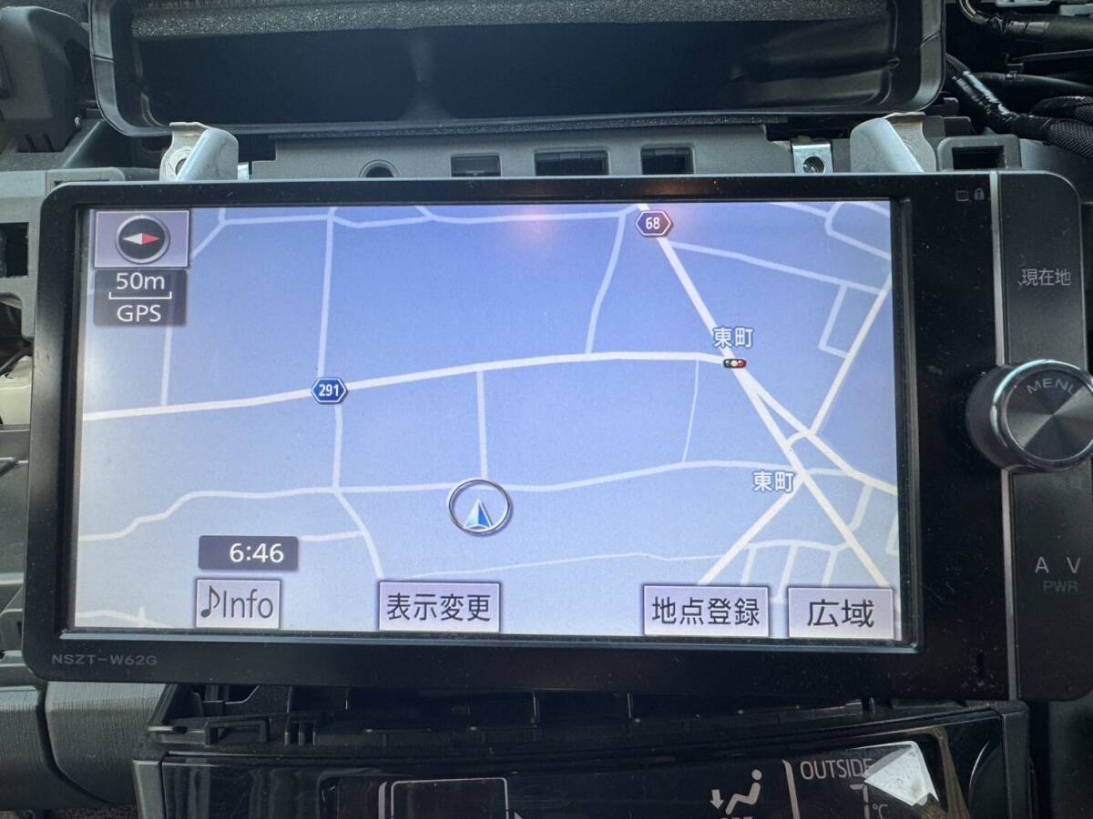 美品トヨタ純正ナビ NSZT-W62G 08545-00V51 フルセグ 作動確認済み拍卖