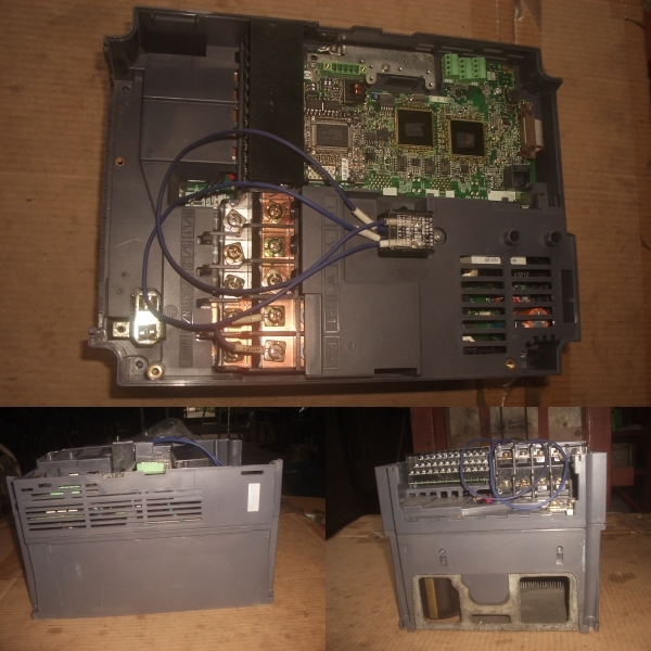 三菱インバーター FR-F720P-15K ちょっと遊んでみました。拍卖