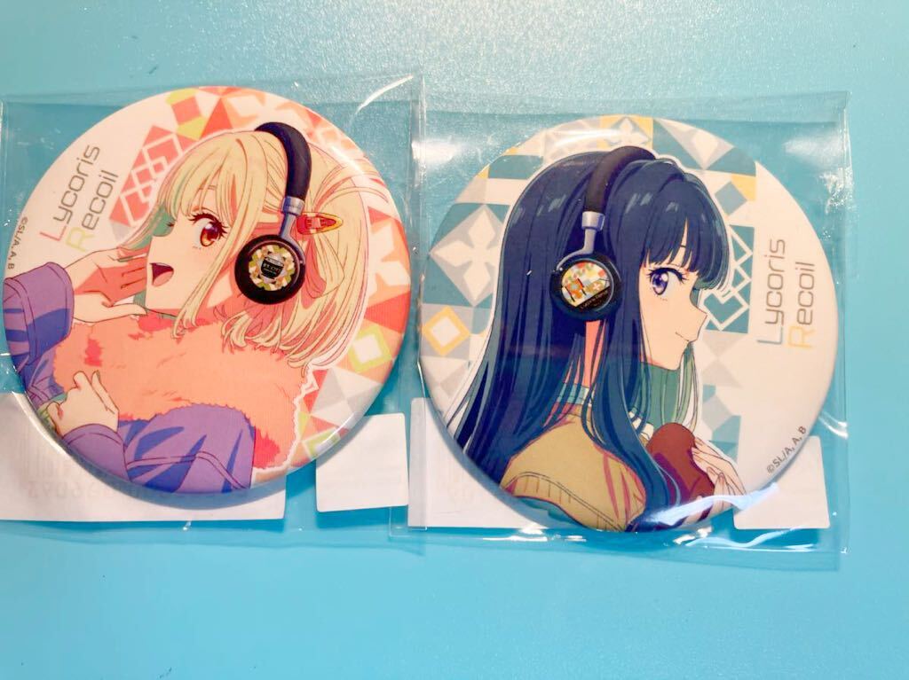 錦木千束 井ノ上たきな【リコリス・リコイル】ONKYO DIRECT ANIME STORE 音アニ 缶バッジ 2個セット拍卖