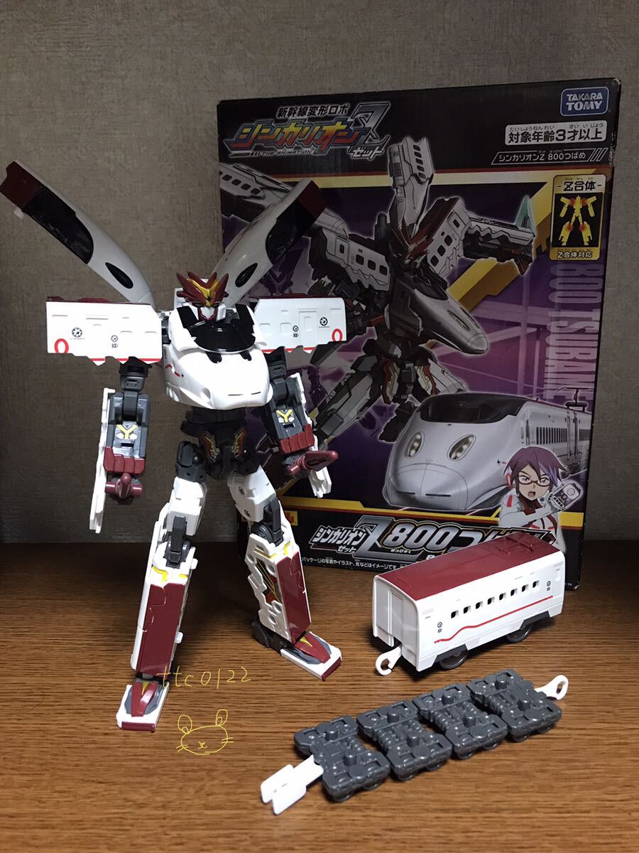 中古品 タカラトミー プラレール 新幹線変形ロボ シンカリオンZ 【シンカリオンゼット 800つばめ】送料660円拍卖