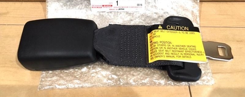 ●新品 未使用●トヨタ純正 TOYOTA アルファード ヴェルファイア 20系 30系 延長シートベルト シートベルトエクステンダー拍卖