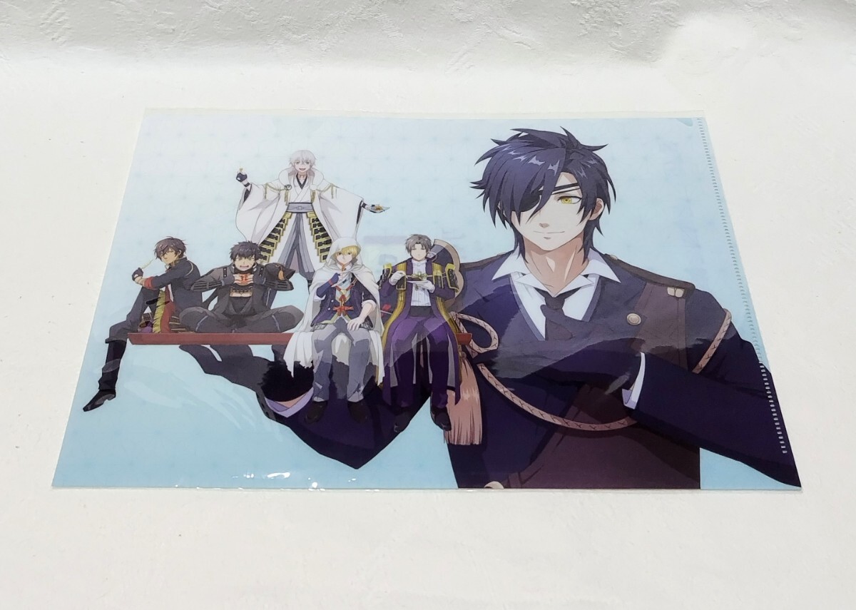 【新品未開封】口福堂×刀剣乱舞 廻 々伝近し侍らうものら 描き下ろしオリジナルクリアファイル 燭台切光忠 へし切長谷部 山姥切国広拍卖