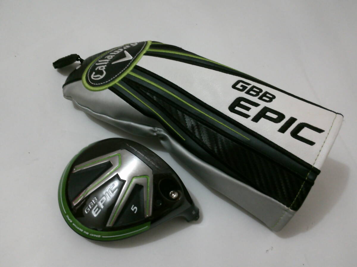 中古ヘッド★GBB EPIC 5w 18°★FW ヘッドのみ エピック★キャロウェイ拍卖