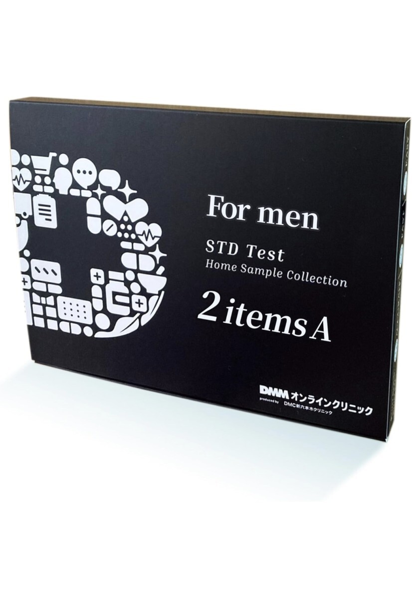 DMMオンラインクリニック 性病検査キット 男性 2項目A (尿検査) クラミジア 淋病 性病検査 通院不要 郵送 拍卖