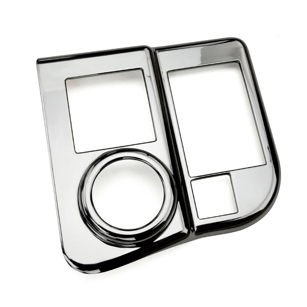 ダイハツ 新型 アトレー ハイゼットカーゴ S700系 コンソールスイッチパネルガーニッシュ カスタム アクセサリー 鏡面メッキ仕上げ 1P@拍卖