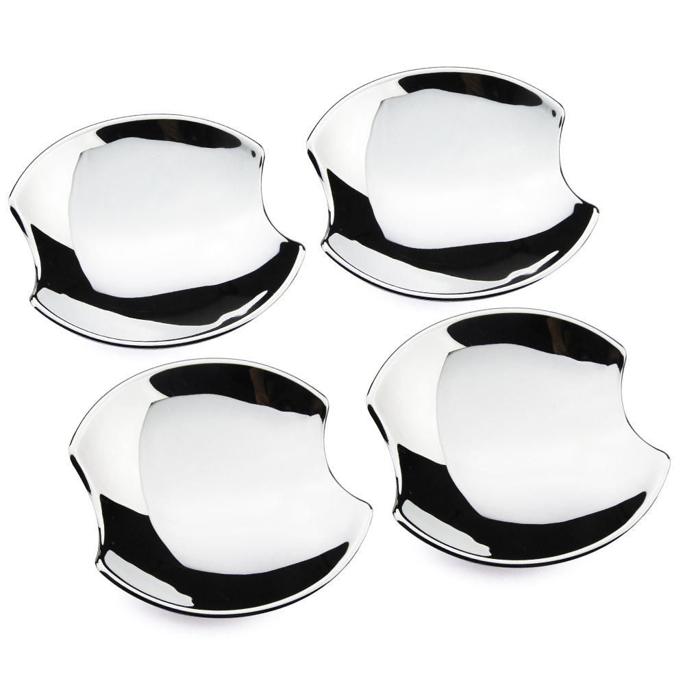 新型 セレナC28 ドアハンドル プロテクター ドアノブ ドアハンドル 傷防止 衝撃保護 ABS鏡面メッキ 4P@拍卖