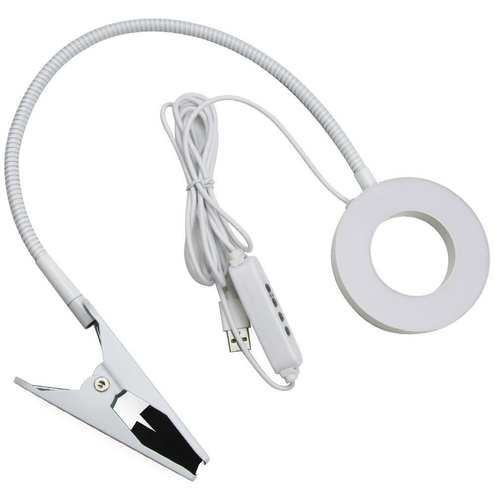 植物育成ライト クリップ式調光可能 LED 植物育成ランプ フルスペクトル 観葉植物用ライト360°フレキシブルグースネック室内栽培ランプ 白拍卖