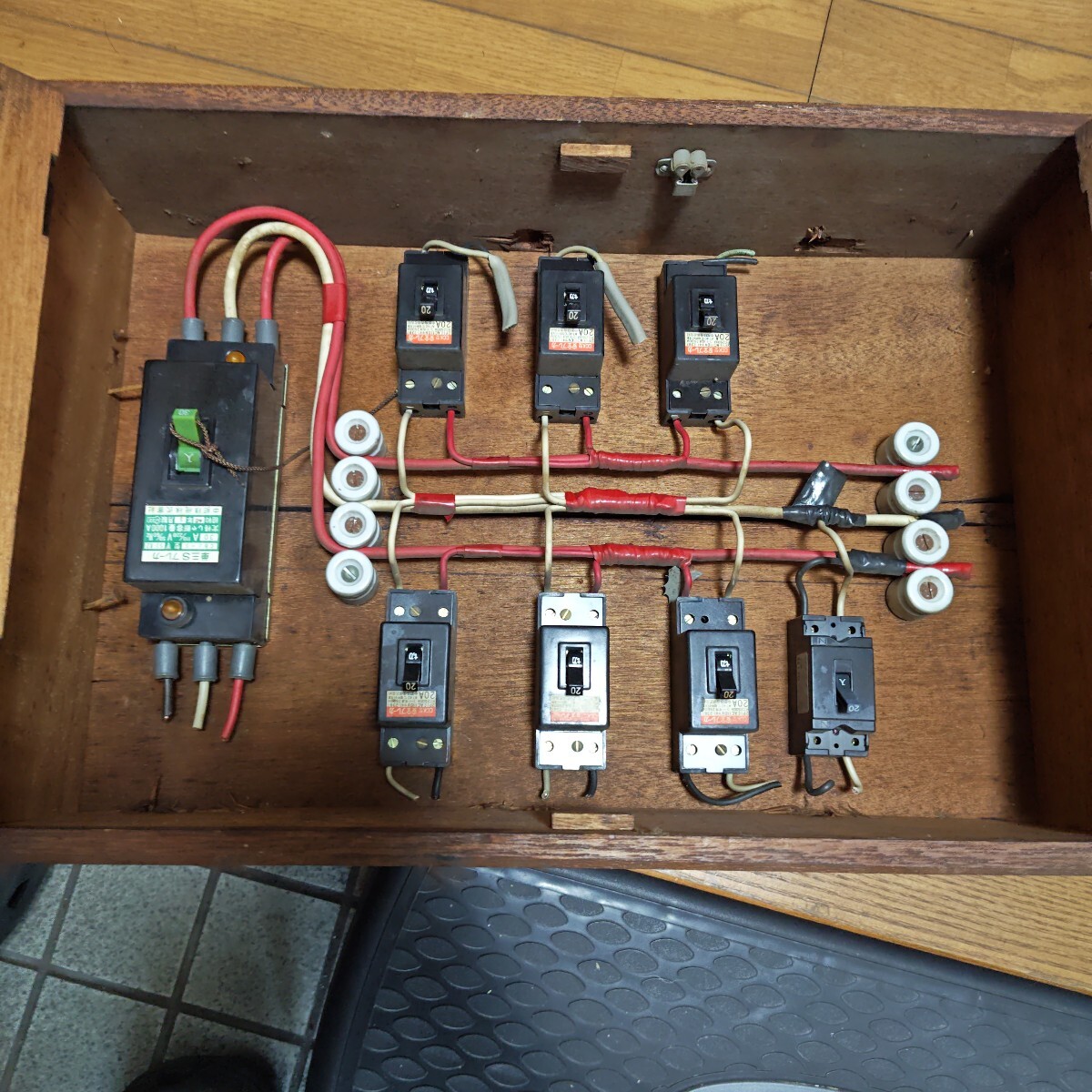 レトロ 分電盤 拍卖