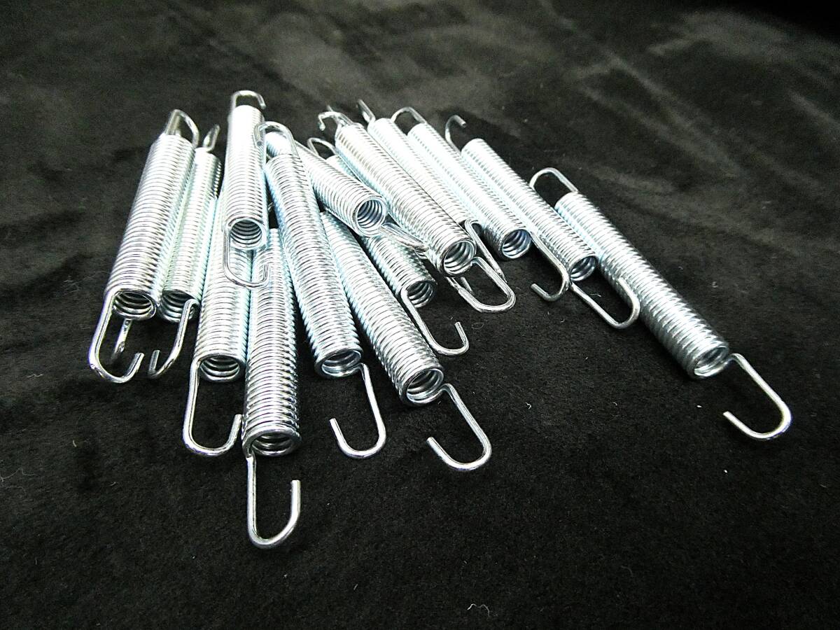【送料無料】バネ16本/マフラー スプリング 汎用50.8π 42.7 ワルツ機械 プリティ エンデ BEETキジマ ナカノ 豪 ガニブレ 未使用拍卖
