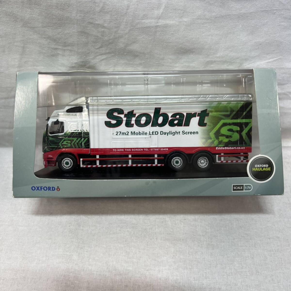 送料無料 オックスフォード ダイキャスト ボルボ FH12 Eddie Stobart Teletubby ☆ 1/76 トラック ミニカー OXFORD 拍卖