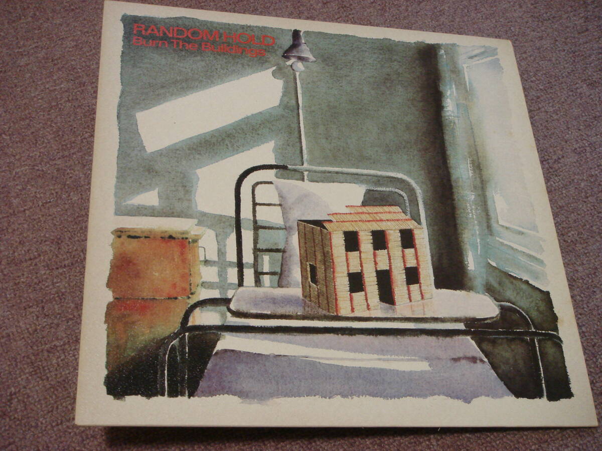 LP Random Hold Burn The Buildings UK盤 ランダム・ホールド拍卖