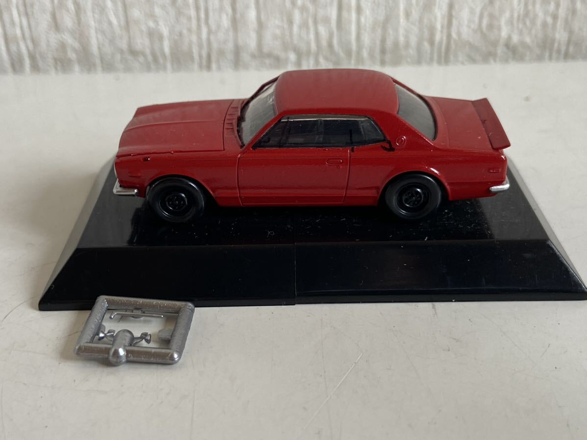 エフトイズ 1/64 日産 スカイライン 2000GT-R レッド Ftoys NISSAN SKYLINE ベレット用ミラー付き拍卖