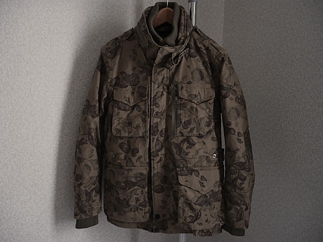 COSAELSコサエルズ★ライナーin総柄ジャケット M65拍卖