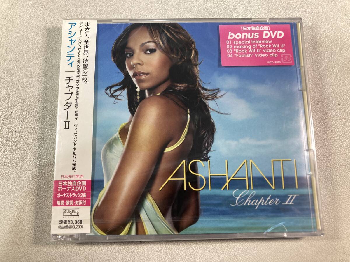 【1】12818◆新品未開封◆アシャンティ/チャプターII 日本独自企画 ボーナスDVD付き◆Ashanti/Chapter 2◆UICD-9010◆拍卖