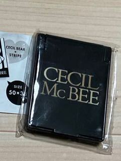 ガチャ セシルマクビー コンパクトミラー BLACK× GOLD拍卖