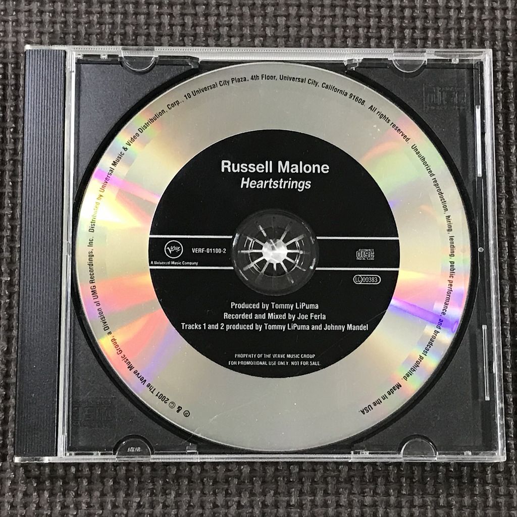 RUSSELL MALONE / HEARTSTRINGS ラッセル・マローン ※表ジャケットなし CD拍卖