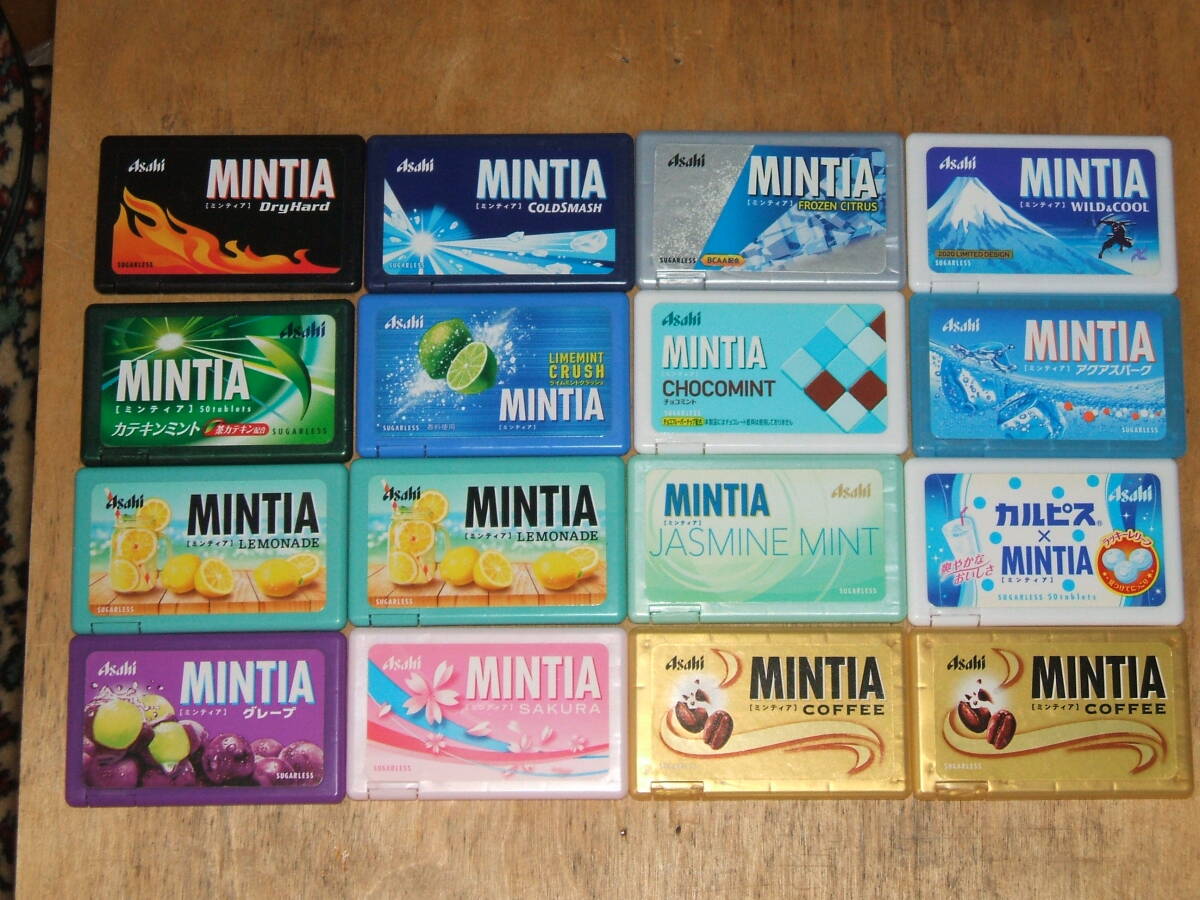 MINTIA(ミンティア)の空ケース16個セット。拍卖