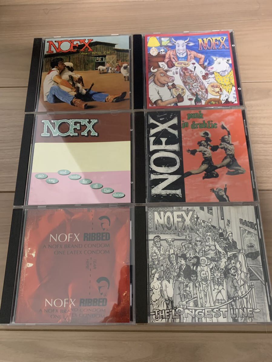 NOFX CD6枚セット☆ 送料無料 輸入盤拍卖