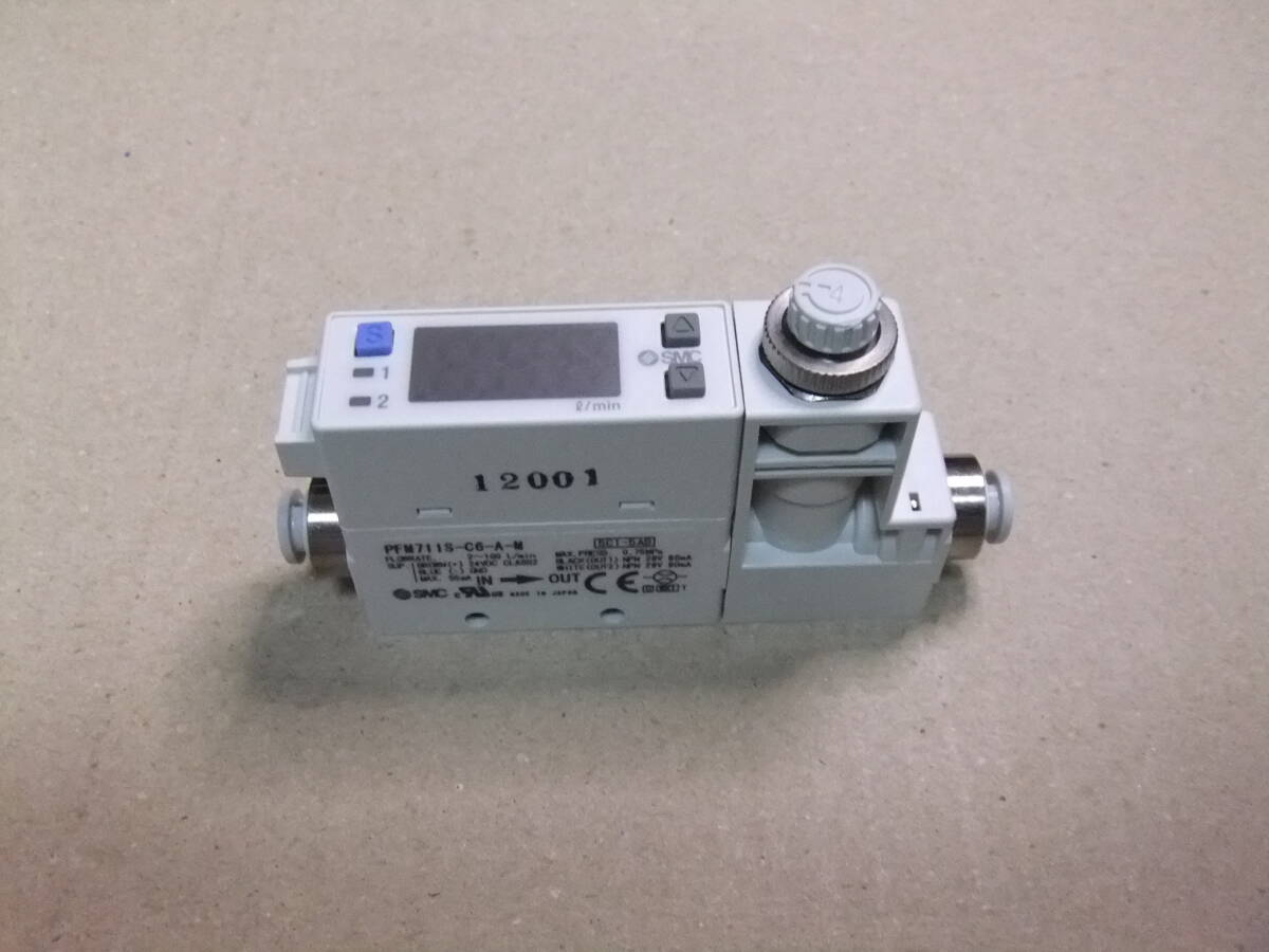 SMC デジタルフロースイッチ PFM7118-C6-A-M 動作未確認/ジャンク扱い 工場の整理品 240908-16拍卖