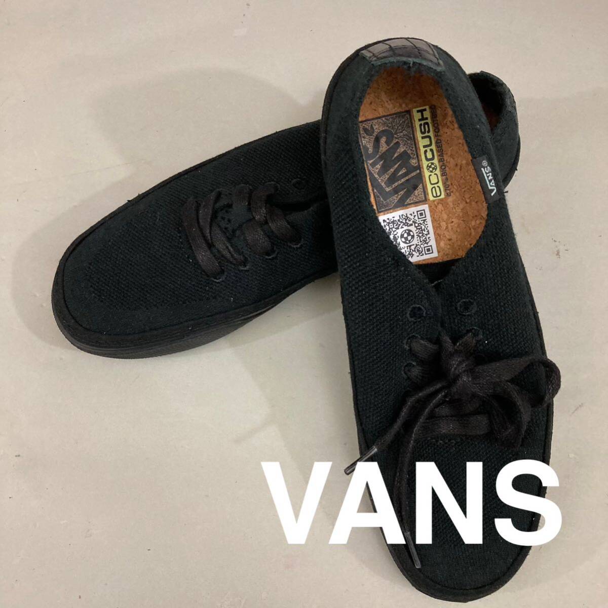 【新品未使用】バンズ VANS コラボ アレックス ノスト リーアンカレン サーフ Circle Vee エコクラッシュ ブラック 26.0cm @★拍卖