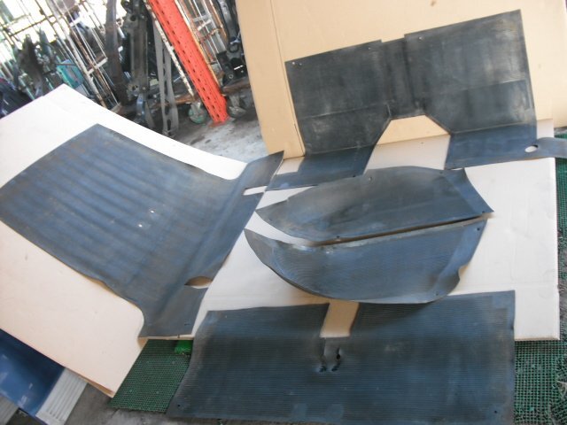 『B231』112800,ルノー4,GTL,RENAULT,リアマット トランクマット ホイールハウストリム フロアカーペット フロアマット,2f4z拍卖