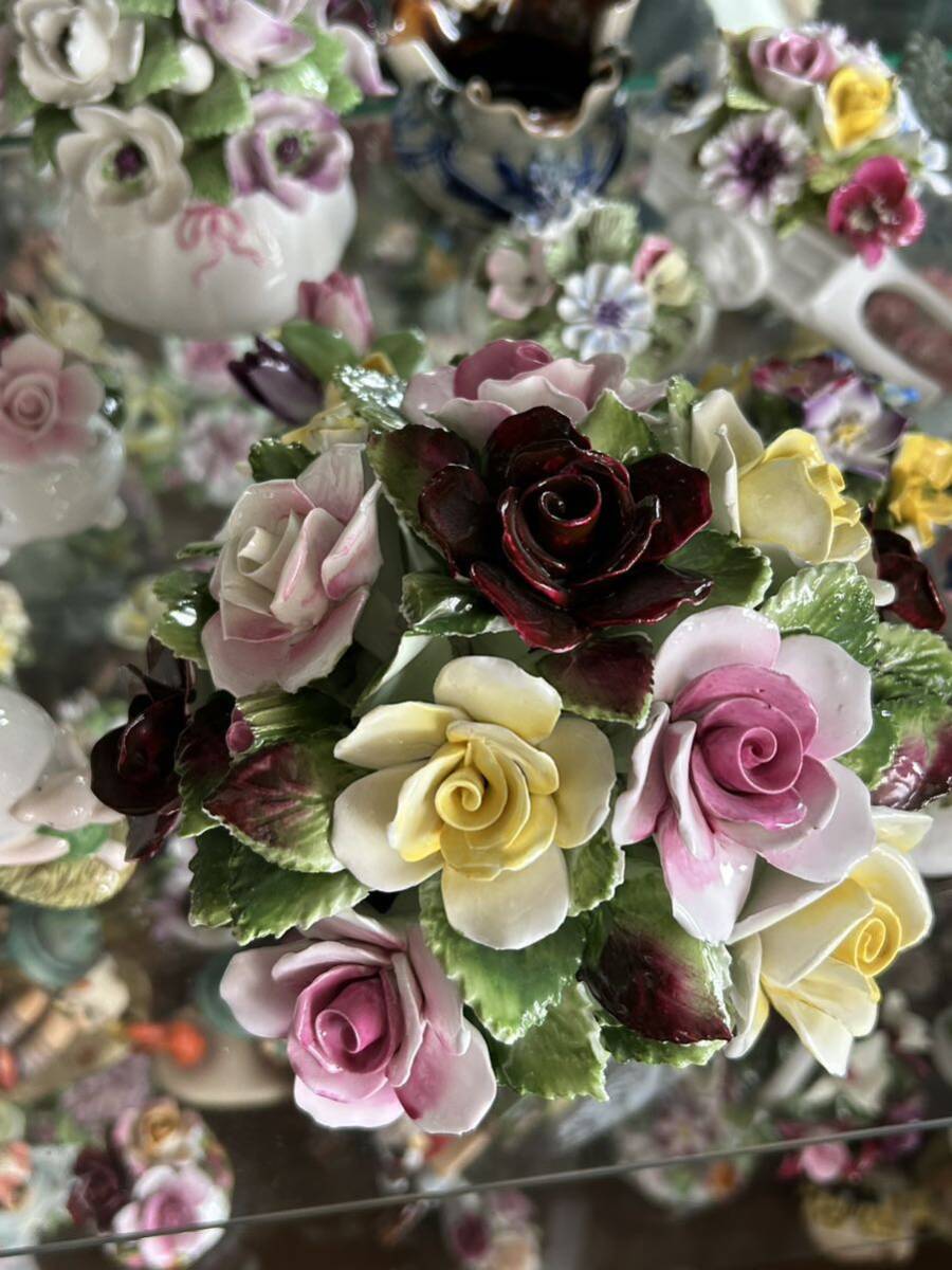 ロイヤルドルトン 陶花 オブジェ 置物拍卖