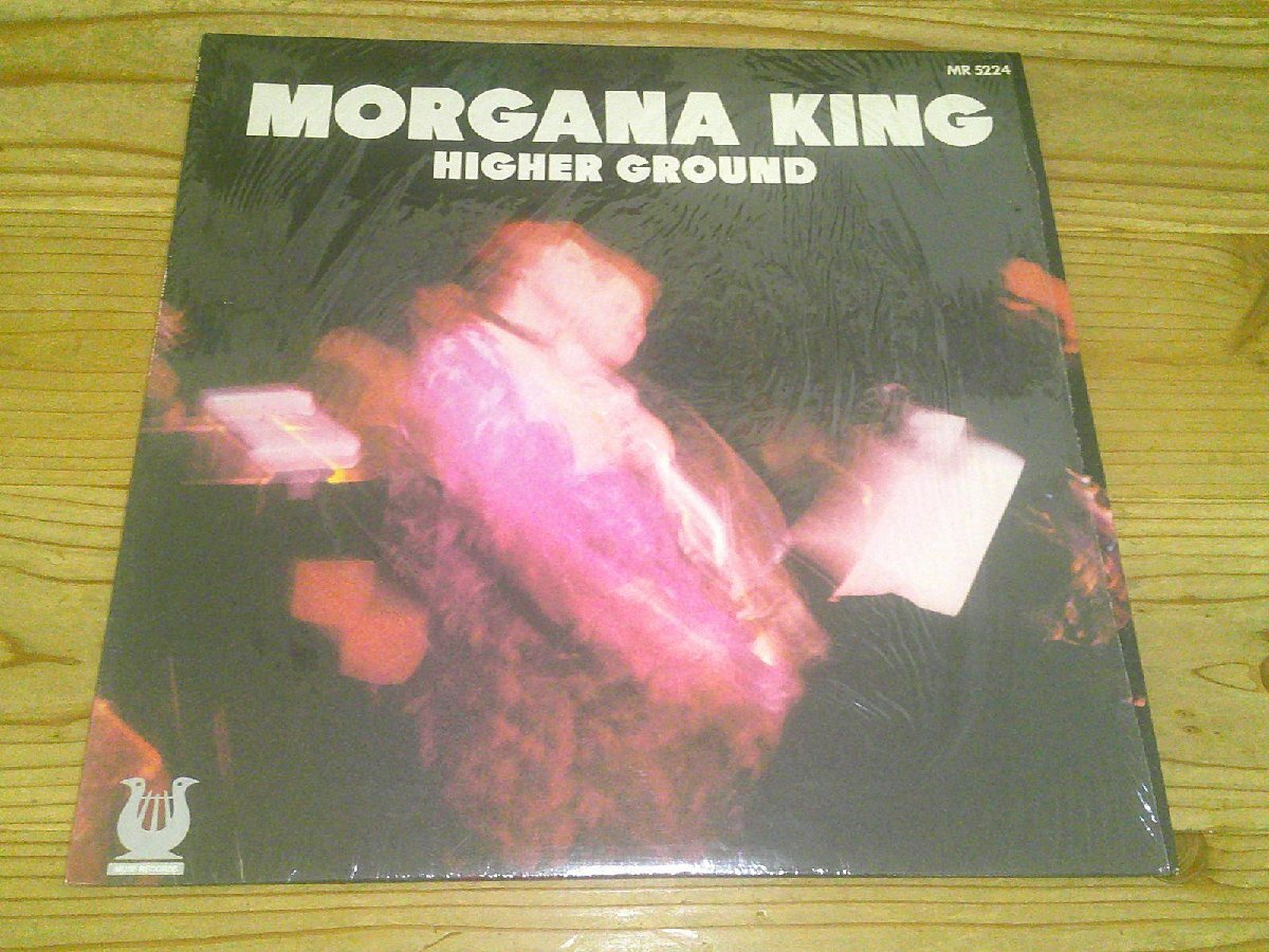 ●即決!LP:MORGANA KING HIGHER GROUND モーガナ・キング:US盤:シュリンク付拍卖