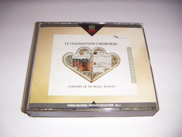 CD:ハート形のシャンソン集:コンソート・オブ・ミュージック コンソート・オブ・ミュージック:3枚組拍卖