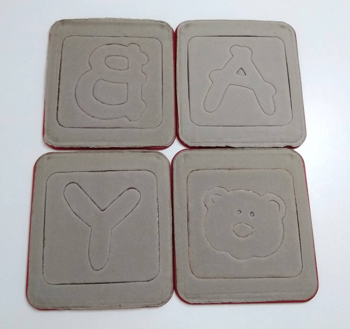 【CF-0074】入手困難/ダイ/シズリッツ/Sizzix/ベビー ブロック/Baby Block/4枚セット/スクラップブッキング/中古品(SH)拍卖