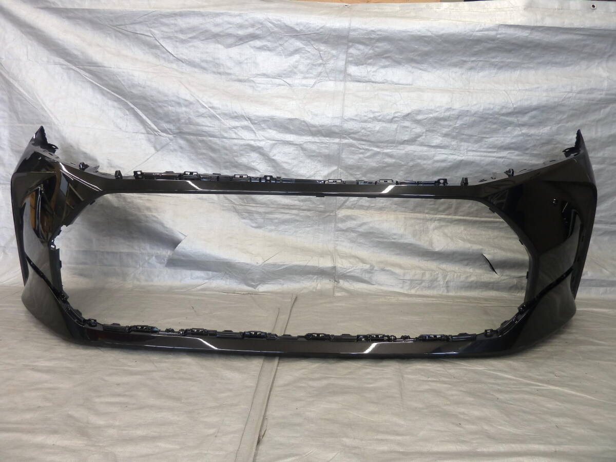 ●●2408-OZ77LL 割切無! AZSH32 KZSM30 クラウンセダン 純正 フロントバンパー 黒メタ 52119-30030/40拍卖