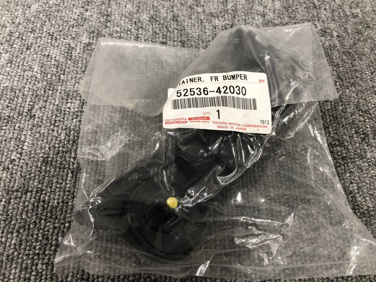 □□2409-Z98 新品 トヨタ 純正部品 ACA33 ACA38 GSA33 RAV4 ヴァンガード フロントバンパー サイド リテーナー 左 LH 品番52536-42030拍卖