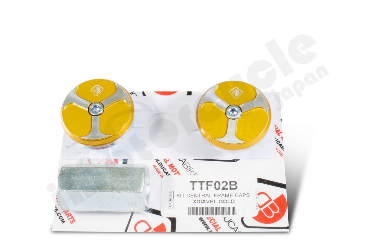 【国内在庫】DUCABIKE ドゥカバイク セントラル フレーム プラグ 金色 ゴールド DUCATI XDIAVEL DIAVEL 1260 S ドゥカティ ディアベル拍卖