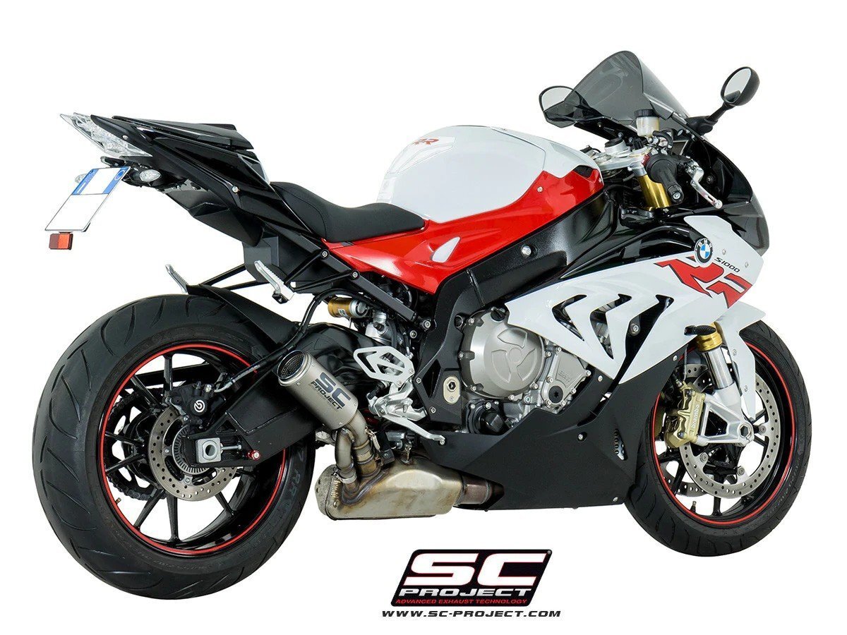 【国内在庫】SC-PROJECT SCプロジェクト CR-T スリップオンサイレンサー フルチタンリンクパイプ EURO4 公道走行可 BMW S1000RR '17-18 ★拍卖