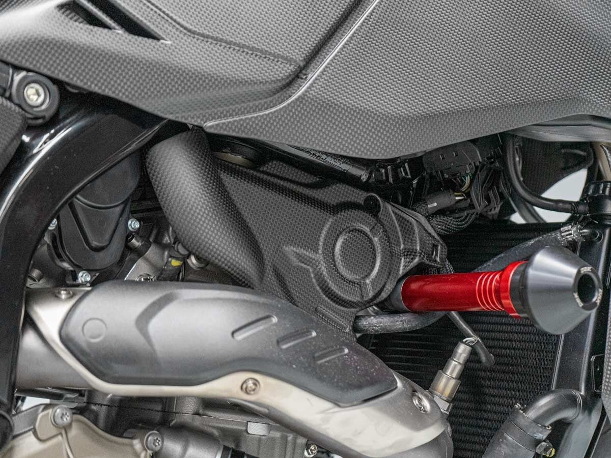 【国内在庫】DUCABIKE ドゥカバイク ドライカーボン エンジンサイドカバー 右側 艶なし DUCATI HYPERMOTARD 698 MONO / RVE ドゥカティ ★拍卖