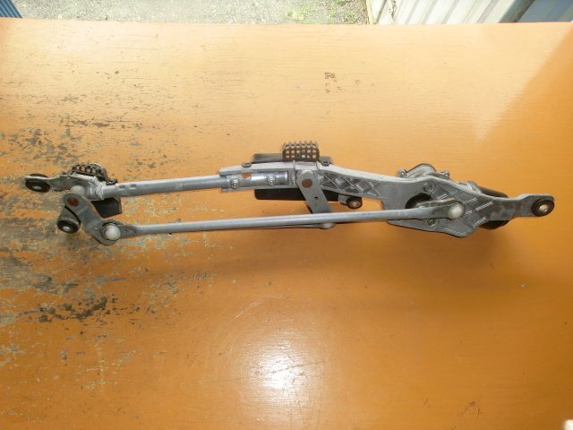 後期 デミオ ワイパー モーター 平成26年 DBA-DE3FS フロント リンク 13C-V 10.5万㎞ 即決あり拍卖