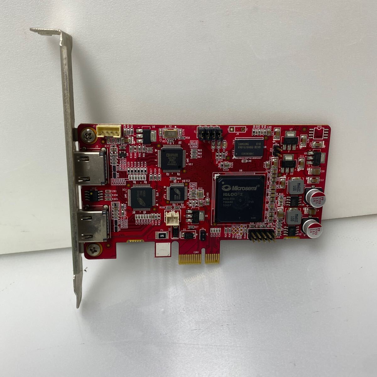 X1-092301 OSB対応 エアリア製 Ragno GRABBER2 SD-PEHDM-P2 PS4 Switch XBox ゲーム実況配信に ビデオキャプチャーボード HDMI x2 PCI-E拍卖