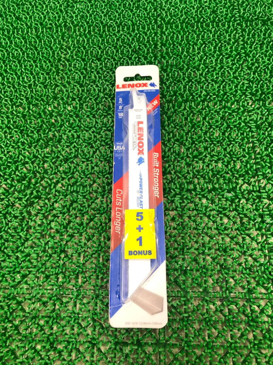 【未使用】★LENOX レノックス 5枚組 チューブケース入 パイプソ-ブレ-ド 808E 200mmX8山 LXJP808E ●●※ ITJNHC3VMGCS拍卖