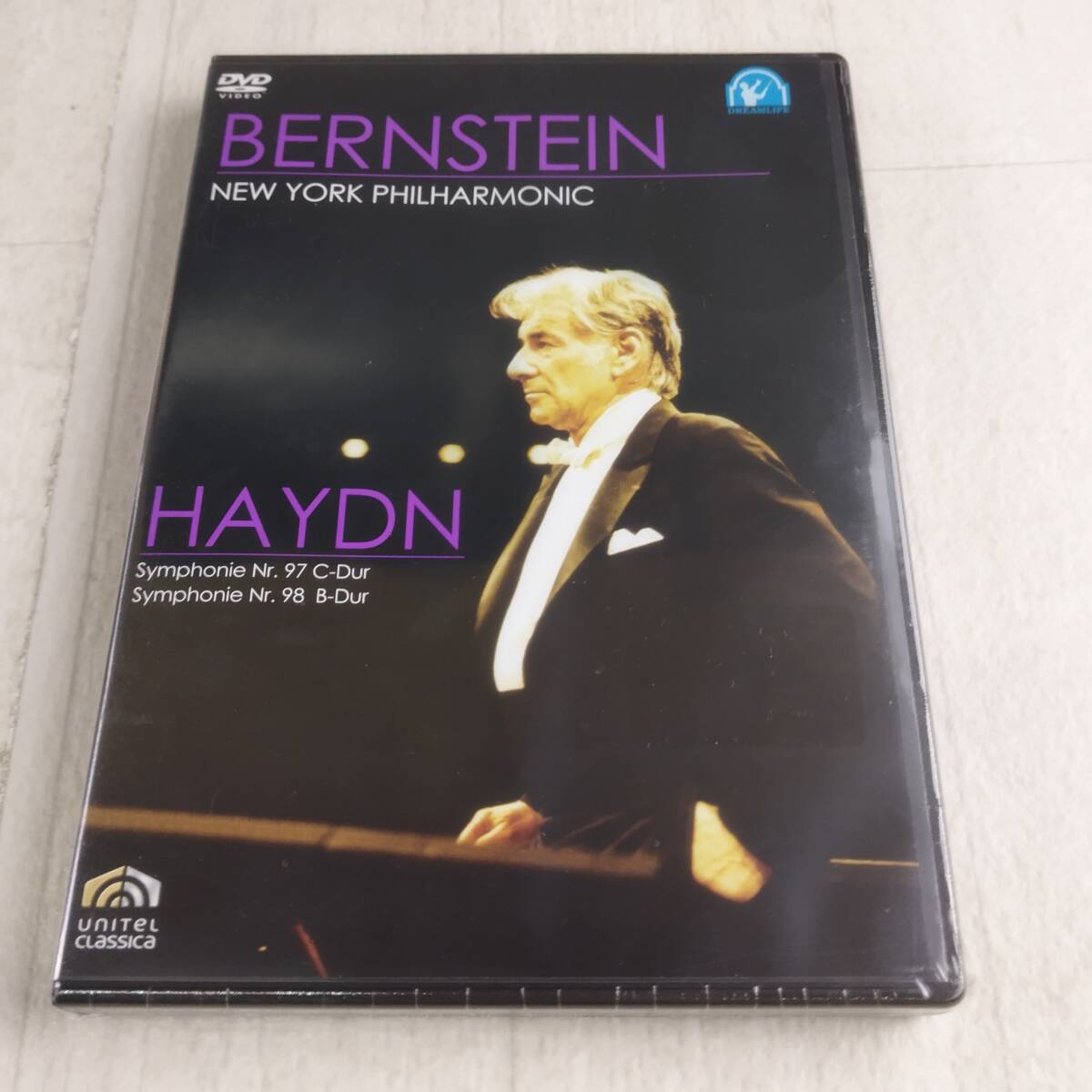 1MD3 未開封 DVD レナード・バーンスタイン ニューヨーク・フィルハーモニック ハイドン 交響曲第97番ハ長調 交響曲第98番 変ロ長調拍卖