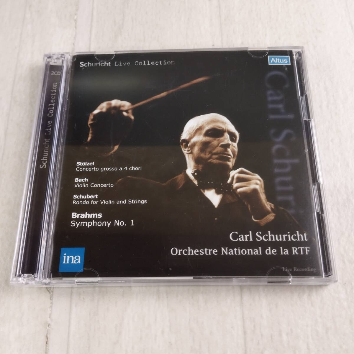 1MC15 CD カール・シューリヒト ブラームス 交響曲第1番 帯付き拍卖