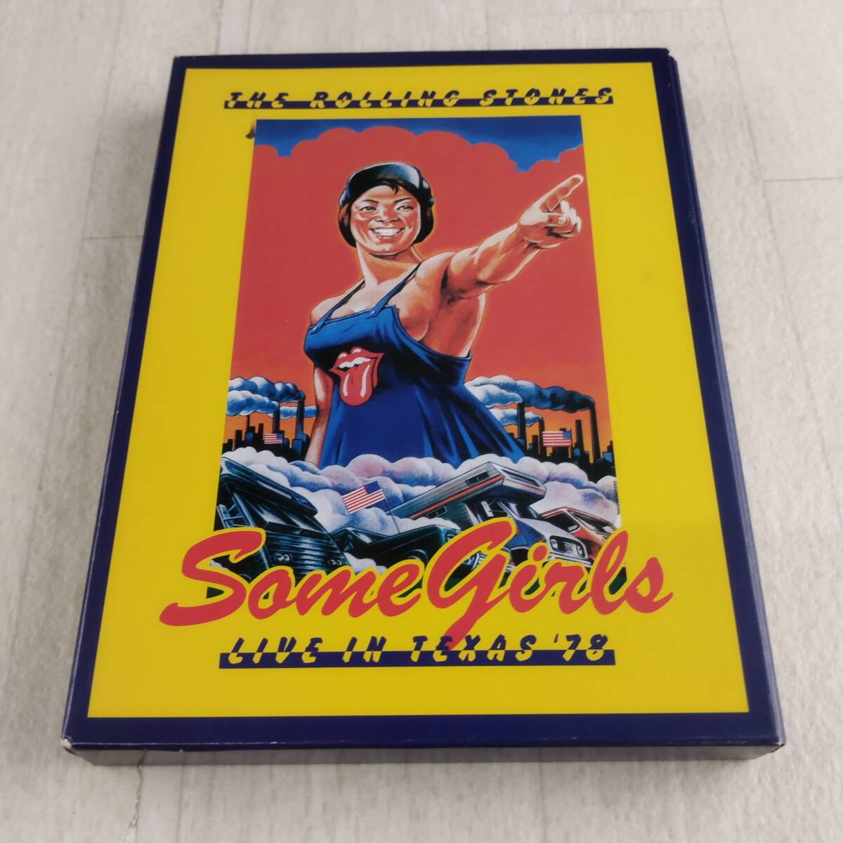 1MD4 DVD THE ROLLING STONES ザ・ローリング・ストーンズ サム・ガールズ・ライヴ・イン・テキサス ’78 初回限定版 帯付き拍卖