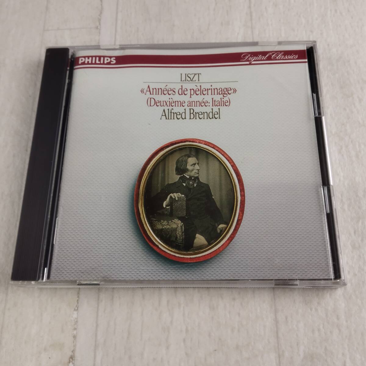 1MC12 CD アルフレッド・ブレンデル リスト 巡礼の年 第2年 イタリア拍卖