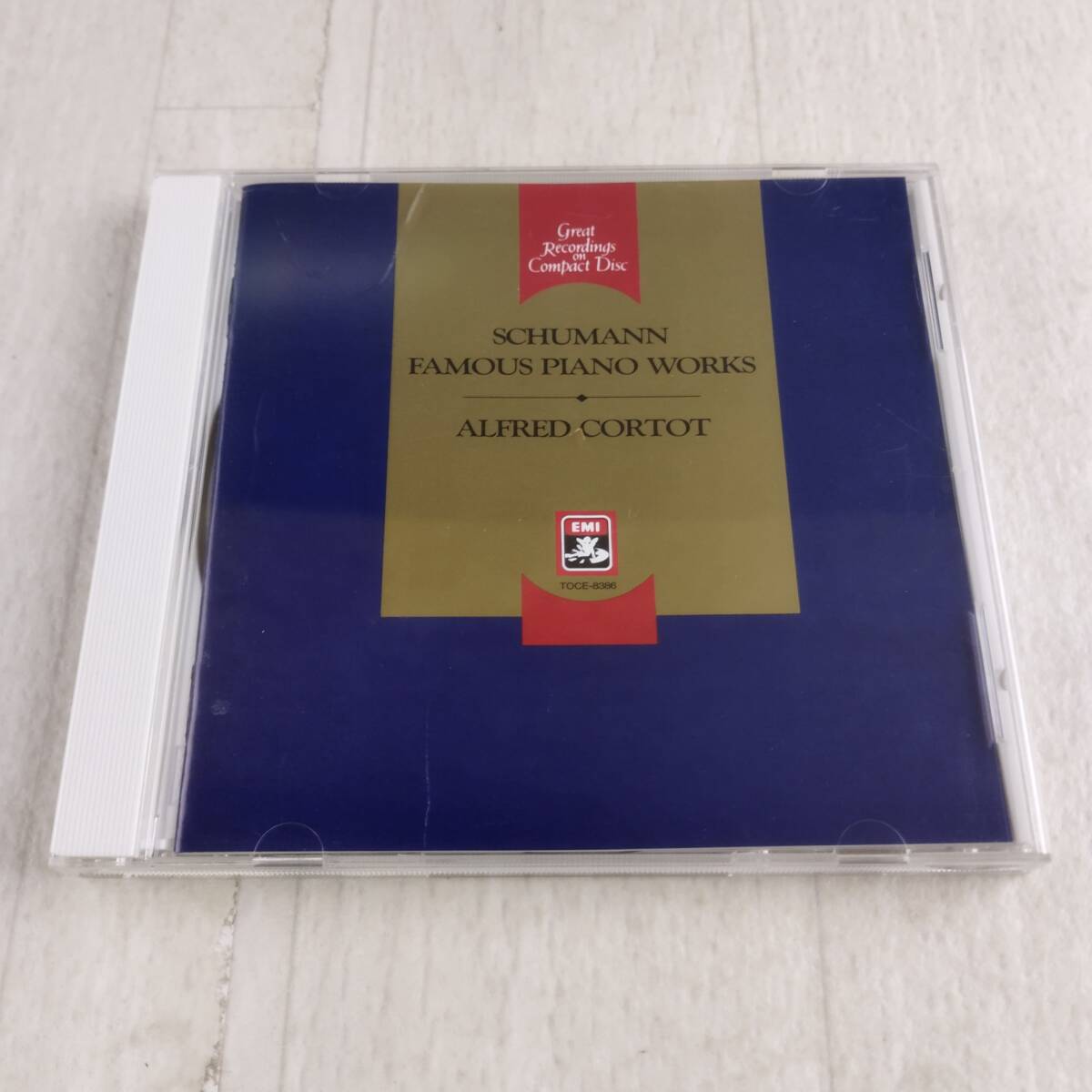 1MC12 CD アルフレッド・コルトー シューマン ピアノ名作集 謝肉祭 op.9 蝶々 op.2拍卖