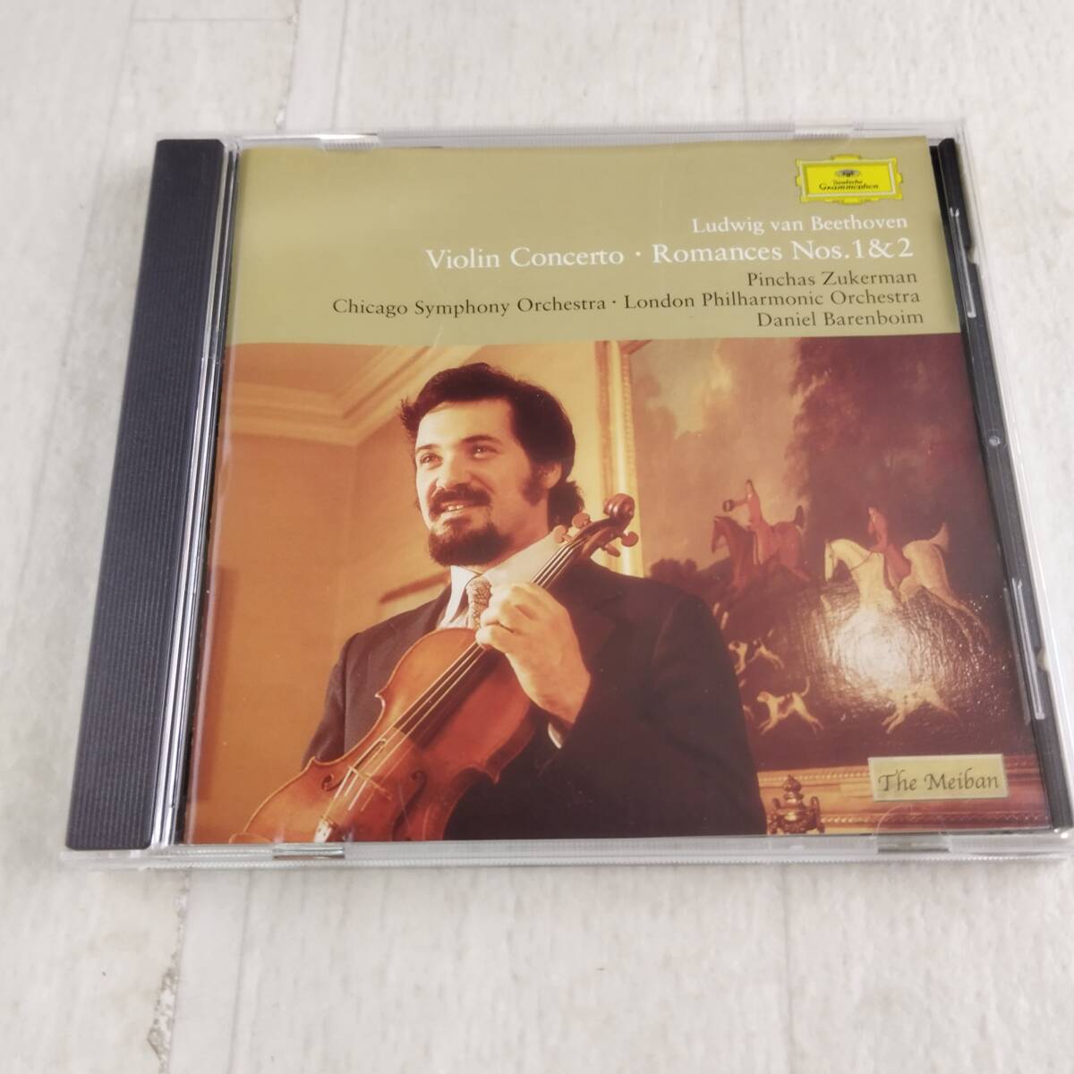 1MC12 CD ダニエル・バレンボイム シカゴ交響楽団 ヴァイオリン協奏曲ニ長調拍卖