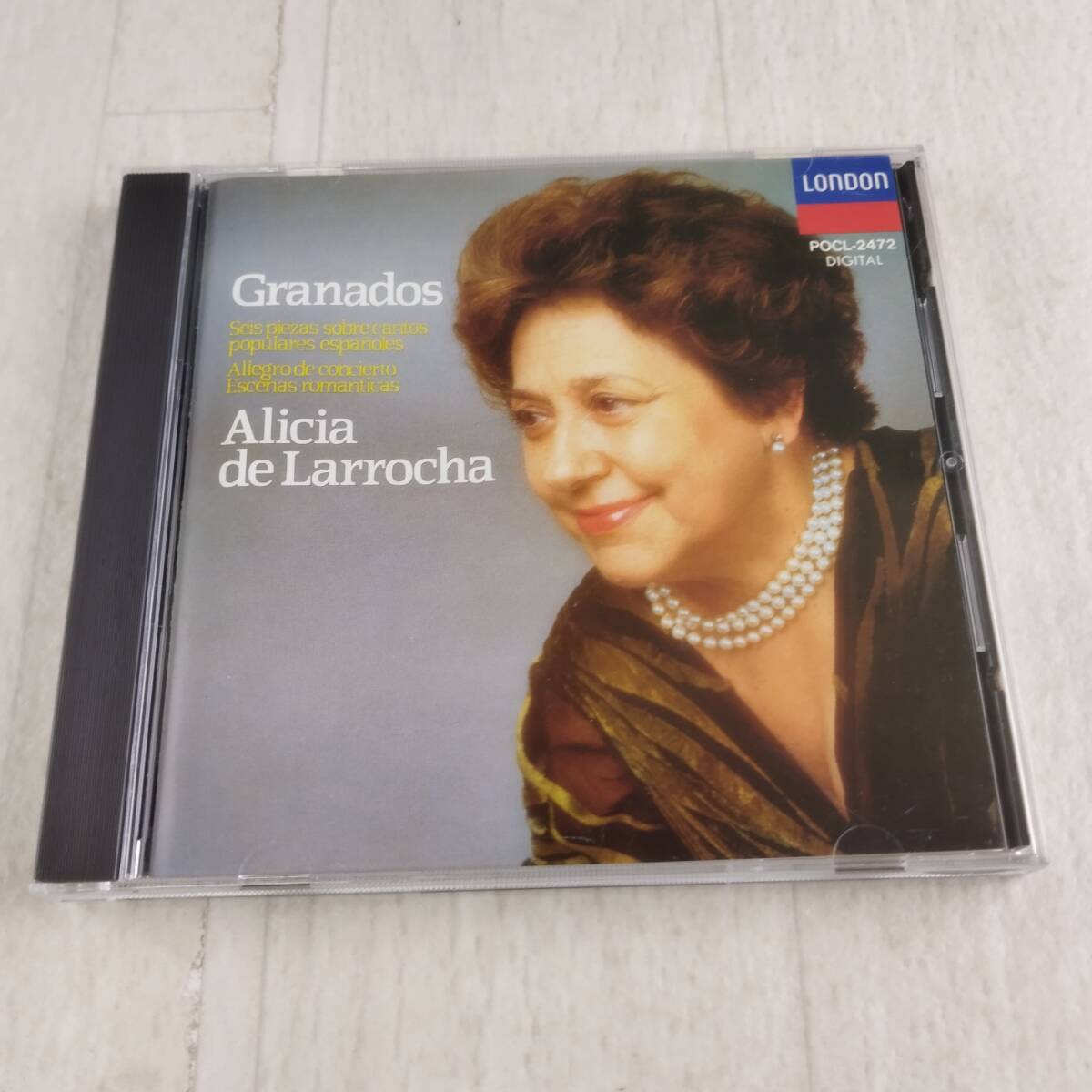 1MC12 CD ラローチャ グラナドス スペイン民謡による6つの小品拍卖