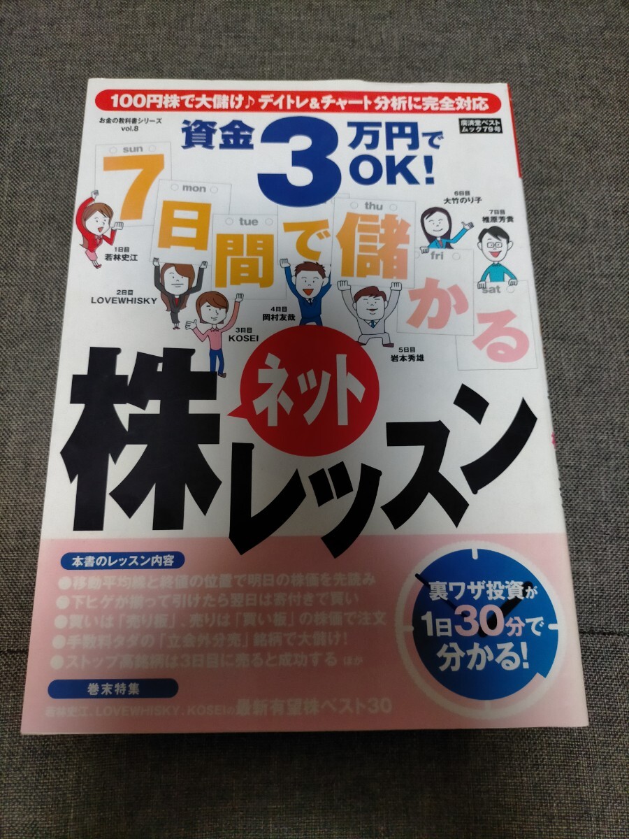 資金3万円でOK!7日間で儲かるネット株レッスン 廣済堂出版拍卖