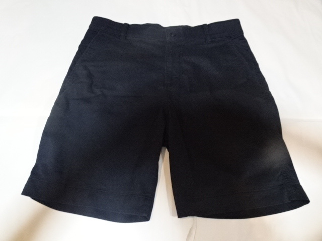 ★ 激レア USA購入 ナイキ【NIKE】製 【DRI FIT】 シンプルデザイン ショートパンツ US Mサイズ 32インチ ネイビー 中古品 ★拍卖