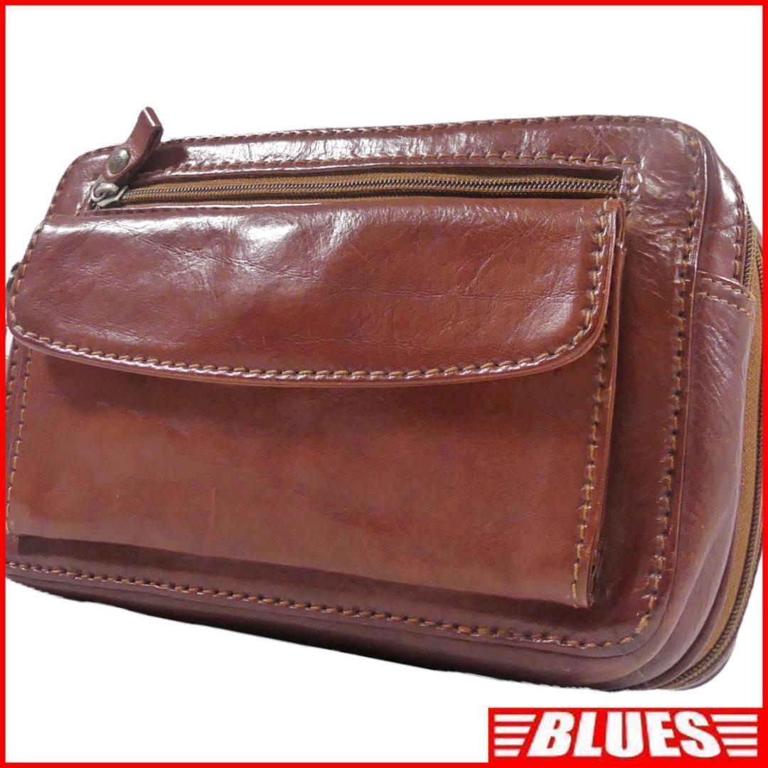 即決★RINBOW DUCK★オールレザーハンドバッグ リンボーダック 茶 本革 手提げバッグ 本皮 旅行 カバン 出張 鞄 ポーチ拍卖