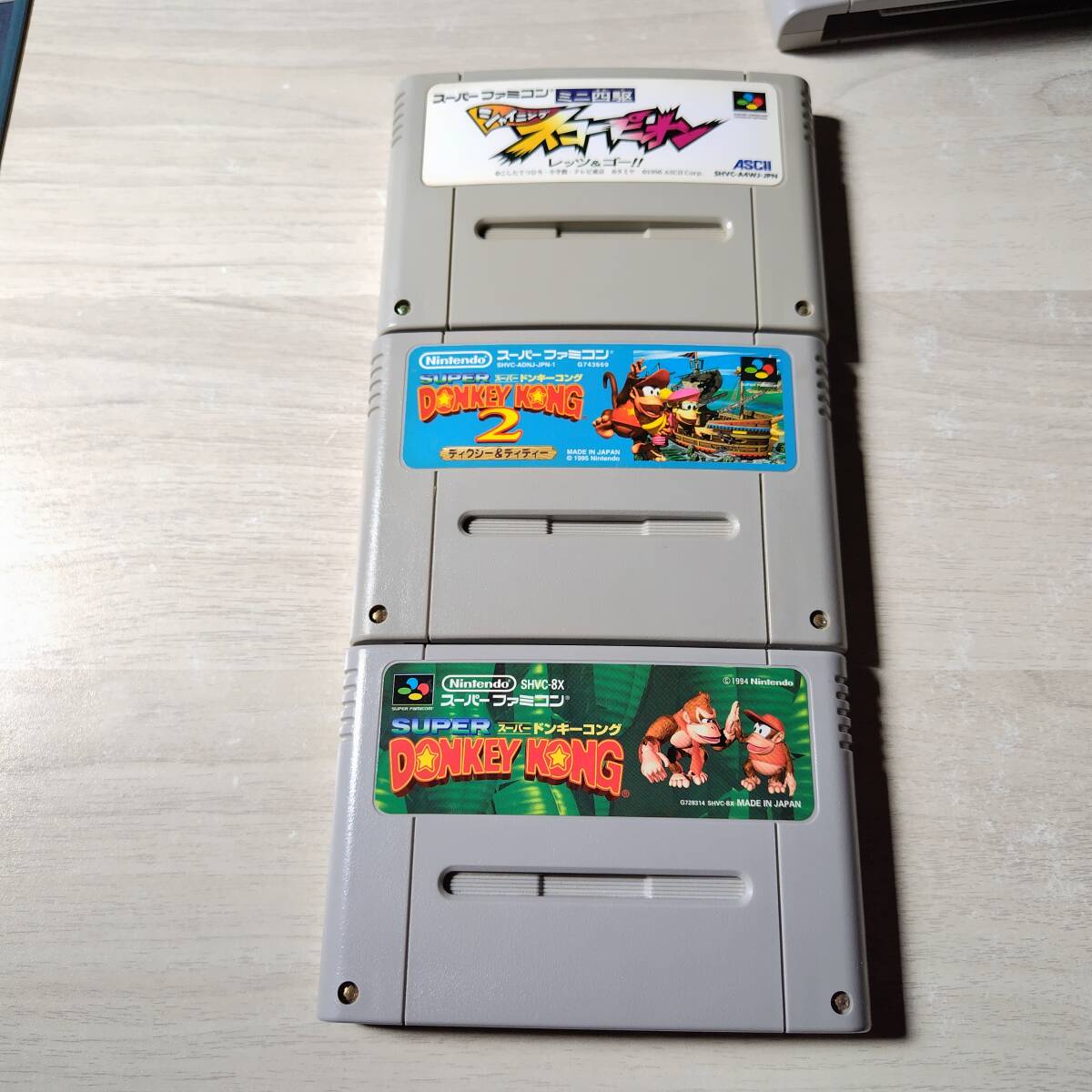 ☆即決 SFC スーパードンキーコング 1 2等3本!    レターパックライト SFC 5本まで N64 6本まで同梱可☆拍卖