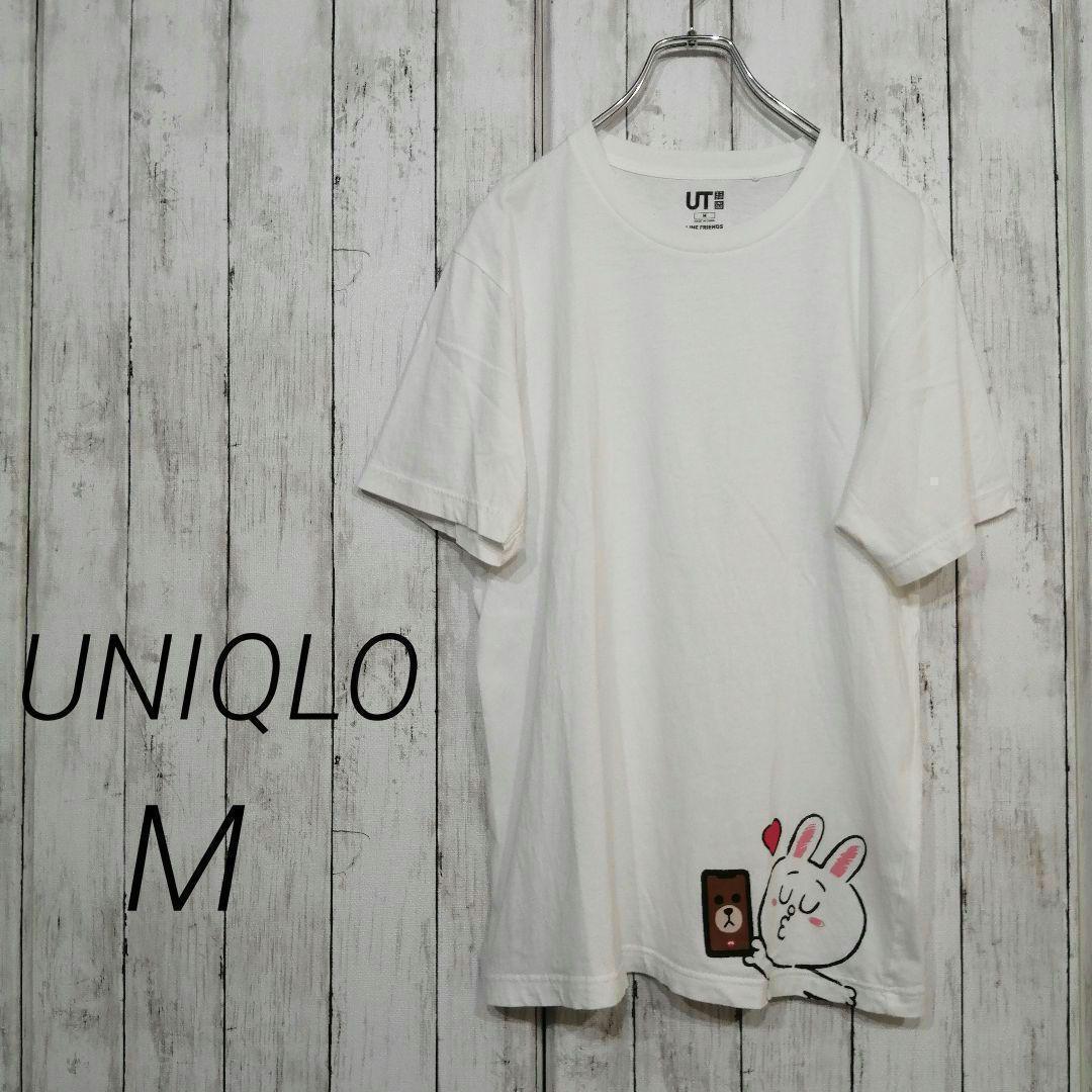 UNIQLO ユニクロ メンズ ラインフレンズ LINE コラボ tシャツ 36拍卖